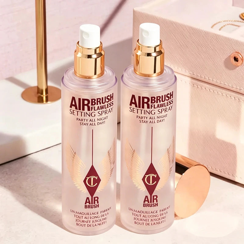 Avenel Setting Spray & Glow Powder — Lock In Your Look with Luminous Finish